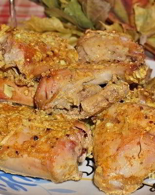 Кролик в кефире