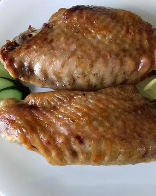 Крылья индейки в духовке