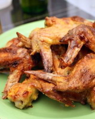 Крылышки куриные в медово-горчичном соусе