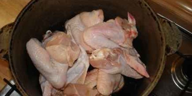 крылышки куриные в соевом соусе