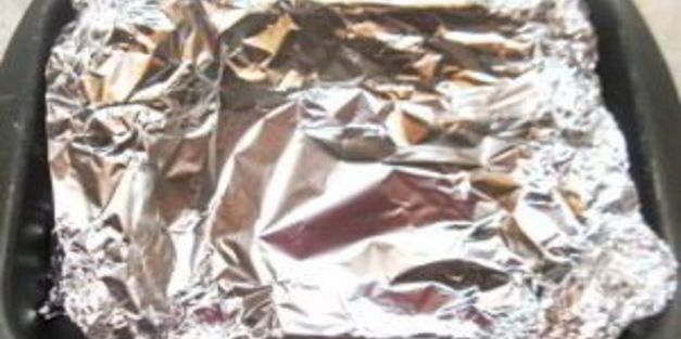 куриная голень в фольге