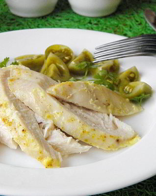 Куриная грудка на пару в мультиварке