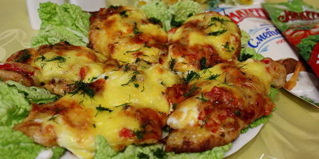 куриное филе праздничное