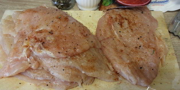 куриное филе праздничное