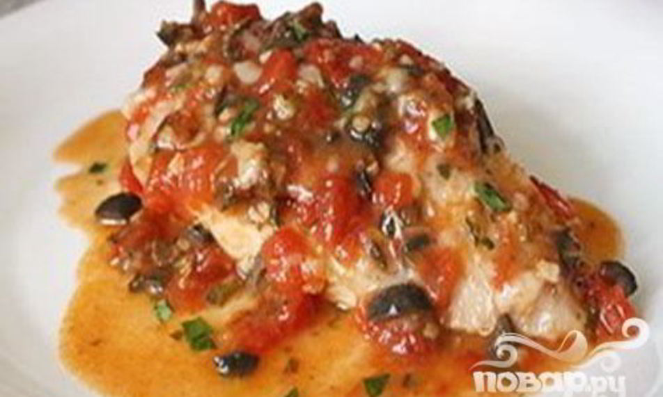 Рецепт куриное филе в томатном соусе