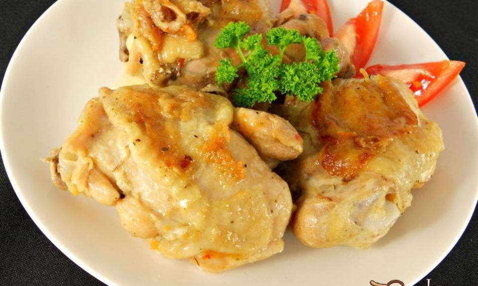 Рецепт куриные бедрышки с чесноком в мультиварке