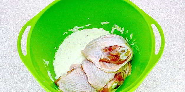 куриные бедрышки в маринаде