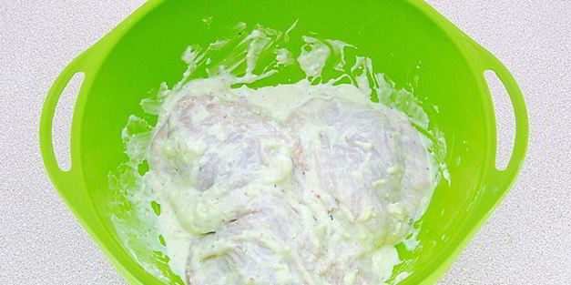 куриные бедрышки в маринаде