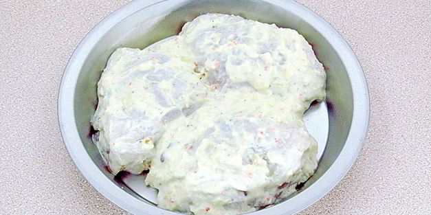 куриные бедрышки в маринаде