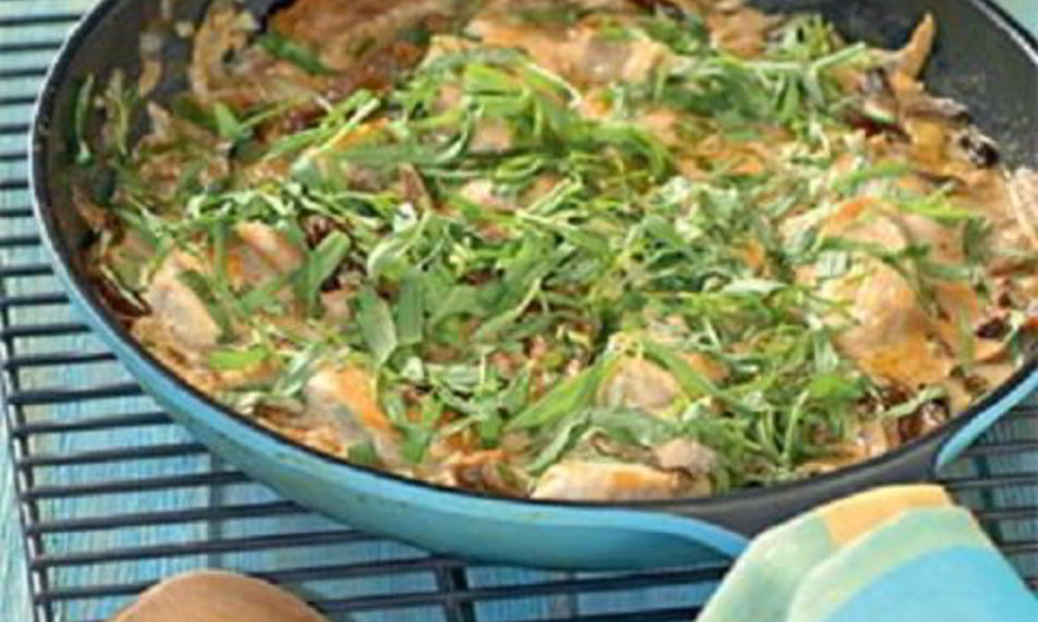 Рецепт куриные грудки с грибами в меду