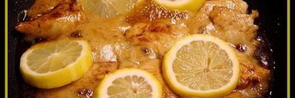 Куриные грудки с лимоном
