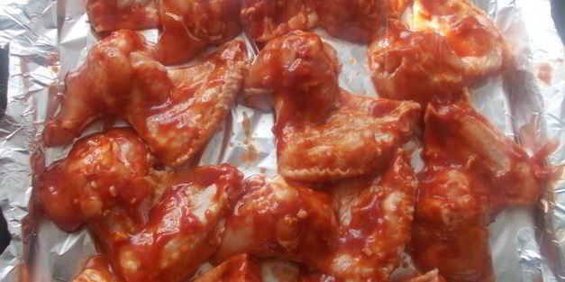 куриные крылышки в томатно-соевом соусе иногда можно