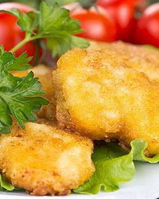 Куриные наггетсы в панировке по-домашнему