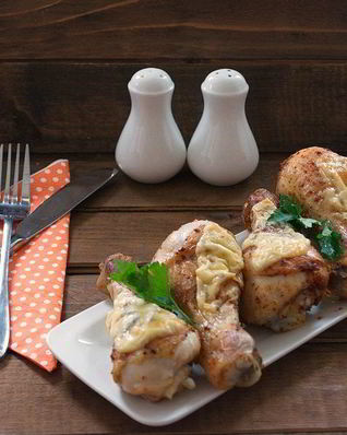 Куриные ножки с сыром