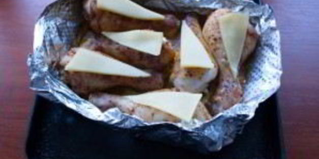 куриные ножки с сыром