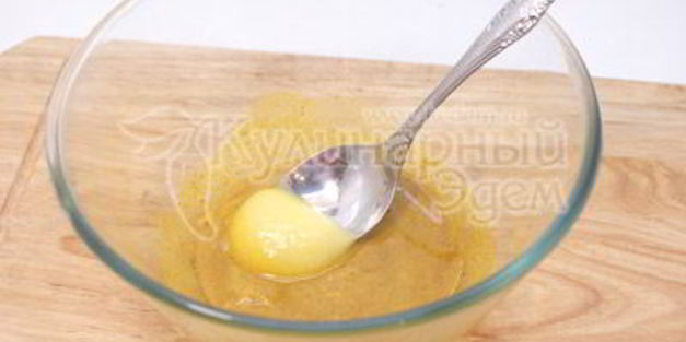 куриные ножки в горчично-медовой глазури