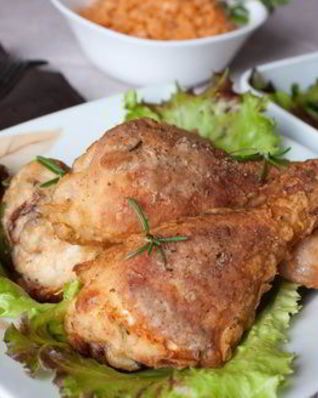 Куриные ножки в розмариновом кляре