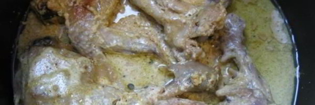 Куриные ножки в сливочном соусе