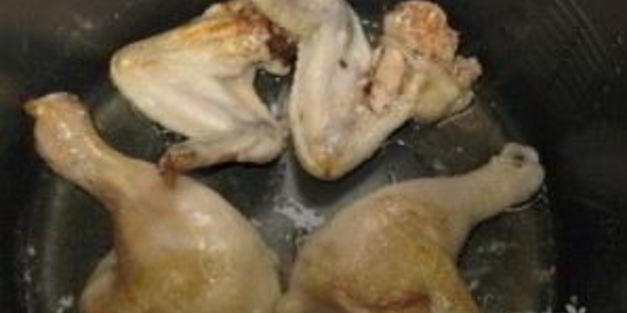 куриные ножки в сливочном соусе