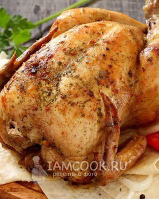 Курица гриль в духовке