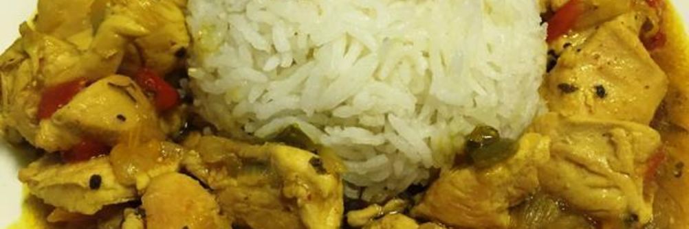 Курица карри в кокосовом молоке