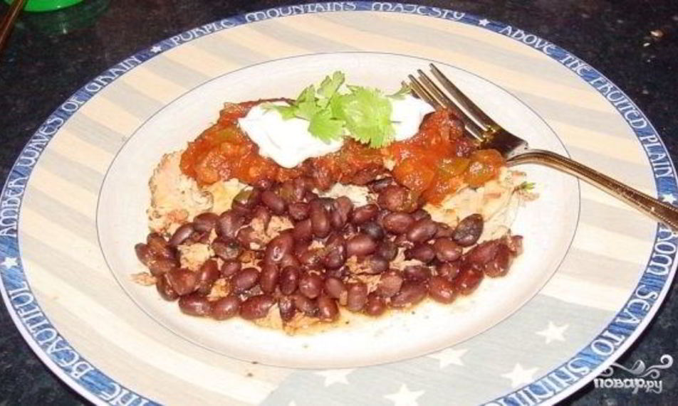 Рецепт курица по-мексикански в мультиварке