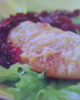 Курица с клюквой