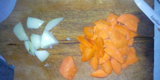 курица с рисом и овощами восточный колорит