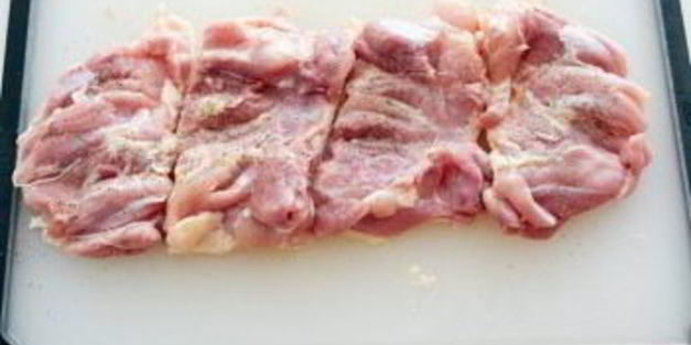 курица в сырной панировке