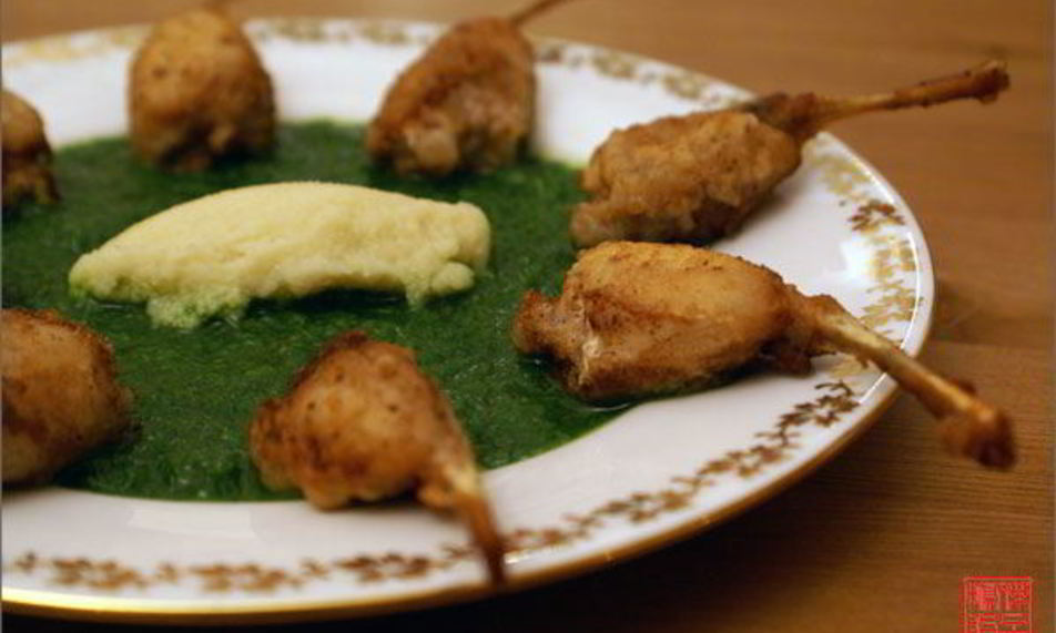 Рецепт лягушачьи лапки по-бургундски