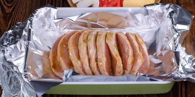 мясо гармошка