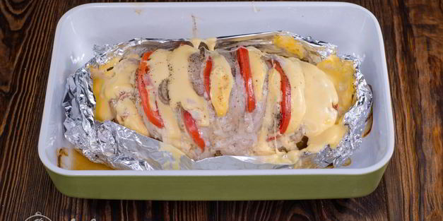 мясо гармошка