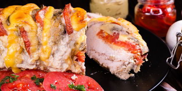 мясо гармошка