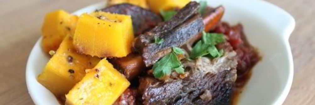 Мясо с тыквой