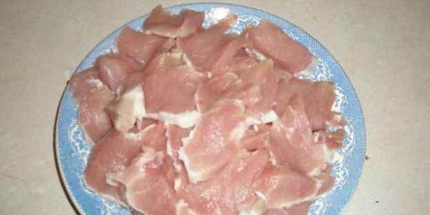 нежная свинина в кляре