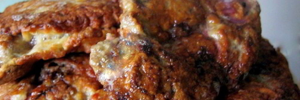 Отбивные из говяжьей печени в кляре