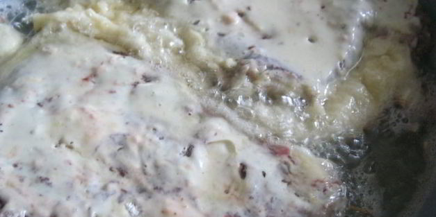 отбивные из говяжьей печени в кляре