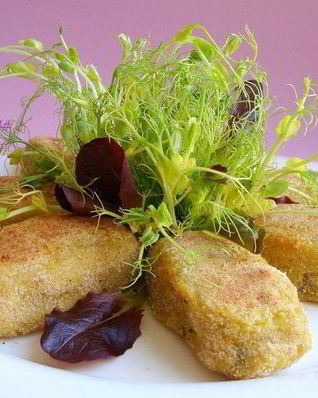 Пряные картофельно-чечевичные биточки