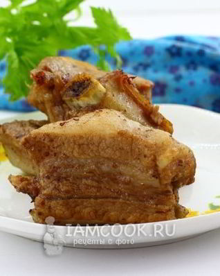 Ребрышки свиные в духовке в рукаве