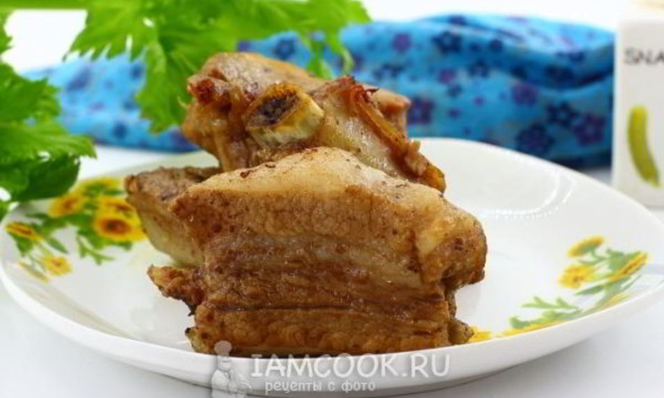 Рецепт ребрышки свиные в духовке в рукаве