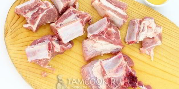 ребрышки свиные в духовке в рукаве