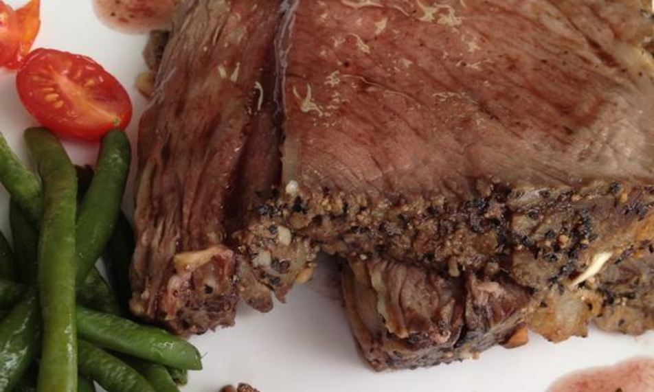 Рецепт ростбиф под винным соусом