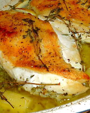 Сочная курочка в духовке