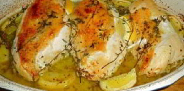 сочная курочка в духовке