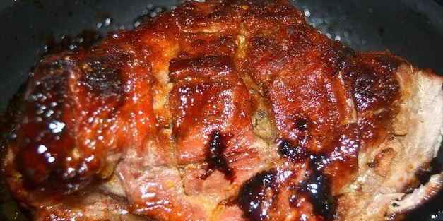 свиная шейка в маринаде