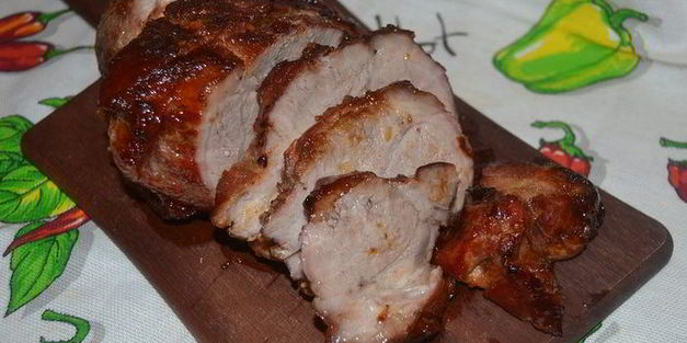 свиная шейка в маринаде