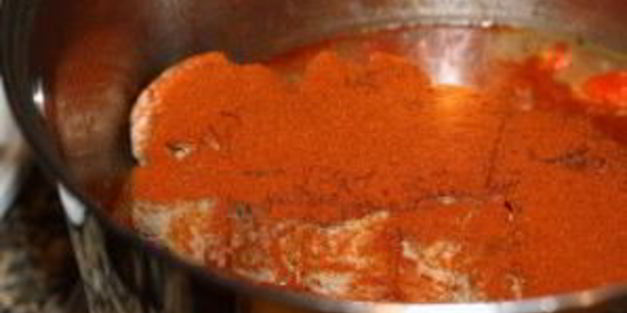 свинина с помидорами в духовке