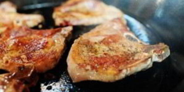 свинина с рисом и ананасом