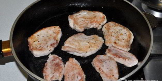 свинина в абрикосовом соусе