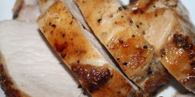 свиной карбонад запеченный в микроволновке